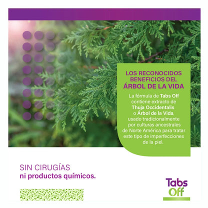 Tabs Off - Ayuda a eliminar verrugas visibles